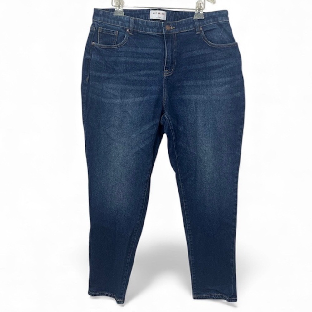 Lane Bryant Denim Jeans Dark Wash Straight Leg Womens Size 14